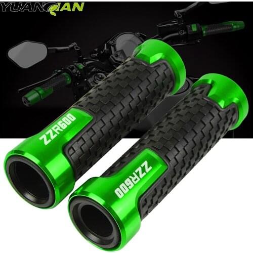 22mm Universal Motorcycle Handle Handlebar Hand Bar Grip For Kawasaki NINJA ZZR600 ZZR 600 1990-2004 1991 1992 2002 2003 1993