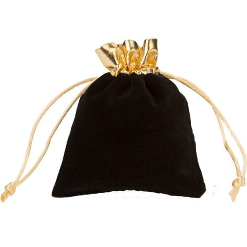 50pcs/bag Drawable Jewelry Packing Velvet bag 10X12cm Packaging bags Drawstring Gift bags & Pouches. Black/Red/Dark Red
