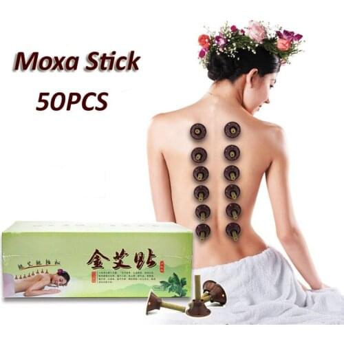 50pcs/lot Moxa meridian acupuncture moxibustion moxa stick moxibustion body micro-smoke tube