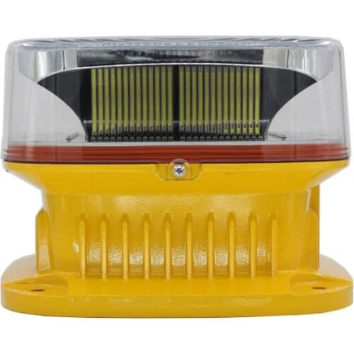 Aviation obstruction light solar power led Wholesale 6-10W aluminum alloy ABS vacuum Strength PC