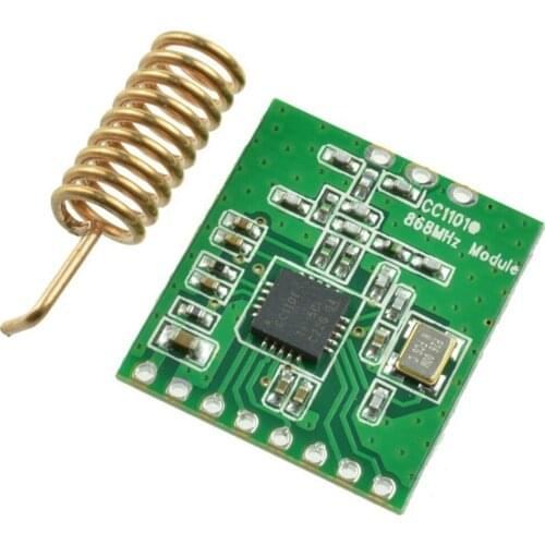 CC1101 Wireless Module Long Distance Transmission Antenna 868MHZ SPI Interface Low Power M115 For FSK GFSK ASK OOK MSK 64-byte