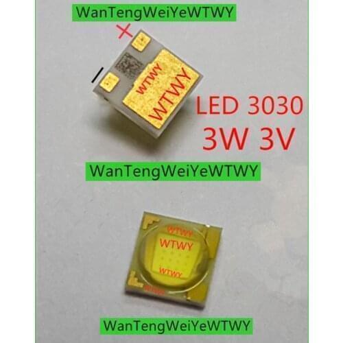 For Apple LED LCD Backlight monitor Application LED Backlight 3W 3V 3030 Cool white LCD Backlight for TV