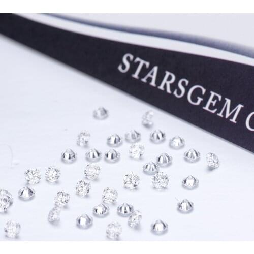 30pcs/pack small size 1.0mm round HPHT Lab Grown Diamond 0.005 carat/pc DEF Color VS clarity for band setting