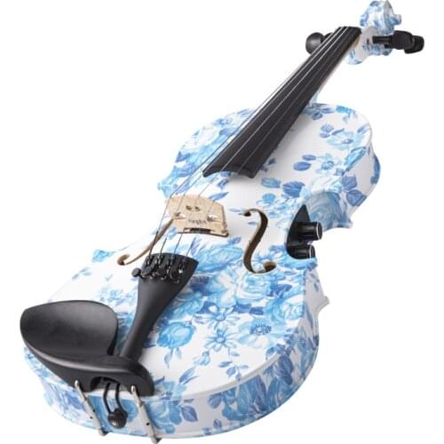 Kinglos Hot sale musical instrument best quality violin knob 4/4 beginner acoustic electric violin