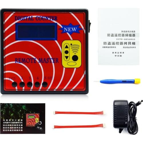 New Digital Counter Frequency Tester,Fixed/Rolling Auto Remote Copier/Master,Regenerate RF Remote Controller Auto Key Programmer