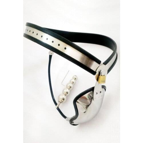 Stainless Steel Male Chastity Belt Cbt Chastity Device Y Stype Male Chastity Cage Bdsm Anal Plug Penis Lock Sex Toys for Men