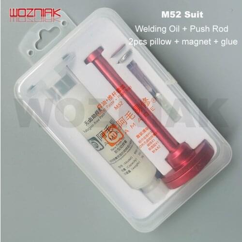 Welding Oil Push Rod Needle Push Rod Aluminum Alloy Booster Phone Repair Manual Syringe Type Solder Paste Propulsion Tool