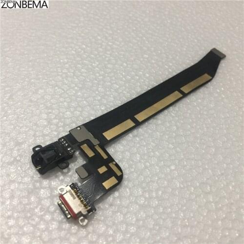 ZONBEMA 10PCS New USB Charging Dock Port Connector Board Flex For One plus 1+ 5T USB Charger Port Flex Cable