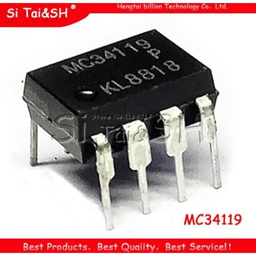 10pcs MC34119 MC34119P MC34119API DIP-8