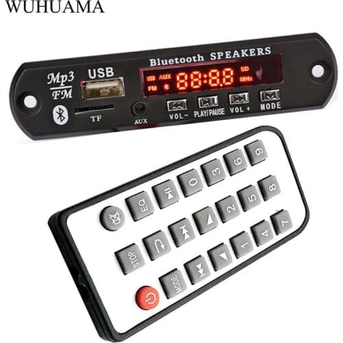 12V 2.0 Channel Bluetooth Amplifier Board Stereo 15W*2 MP3 Decoder Support FM APE MP3 WAV WMA USB Sound Card