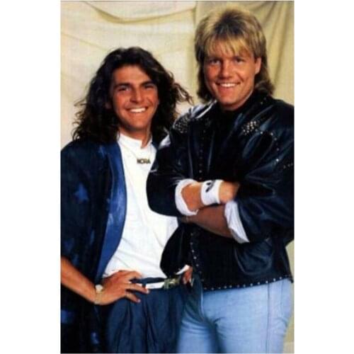 5D DIY Full Round Diamond Painting German Popular Music"Modern Talking"Cross Stitch 3D Embroidery Mosaic Home Decor Art Y1628