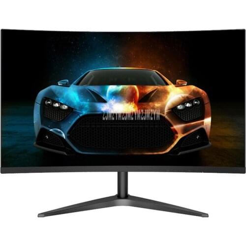 C27B1H 27 inch Curved LCD Monitor Widescreen LCD Display Screen Desktop Computer PC Display Screen VGA HDMI-compatible Audio