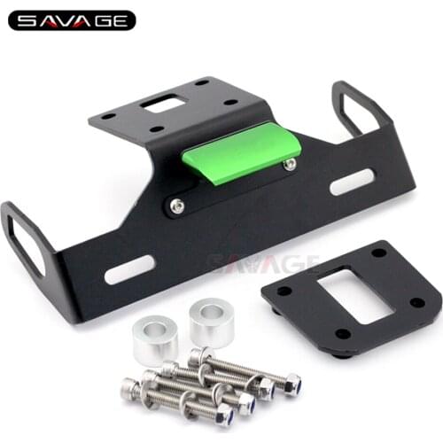 For KAWASAKI Z800 2013 2014 2015 2016 Motorcycle Tail Tidy Fender Eliminator Registration License Plate Holder LED Light Z 800