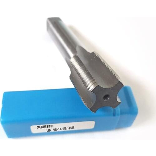 HSS Unified screw thread tap un unc 7/8 7/8-9 7/8-12 Right hand Fine Thread taps UNEF UNS 7/8-14 7/8-16 7/8-18 7/8-20 7/8-24