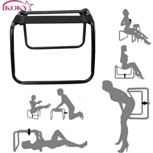 IKOKY Sex Furniture Add Sex Pleasure Sexual Positions Assistance Chair Female Masturbation Sex Chair Sex Toys For Couples