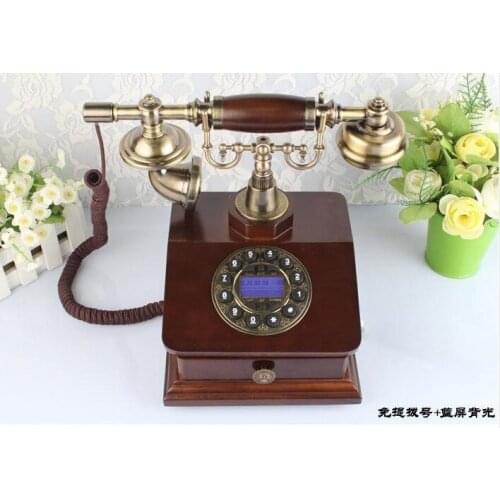 Classic rustic fashion household Fixed telephone Handsfree / backlight / Caller ID