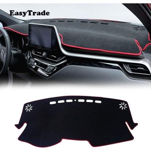 Car Dashboard Cover Dash Mat Pad Non-slip Sun Shade Pad Carpet Sun Visor For Toyota CHR 2017 2018 2019 2020 Car Accessories