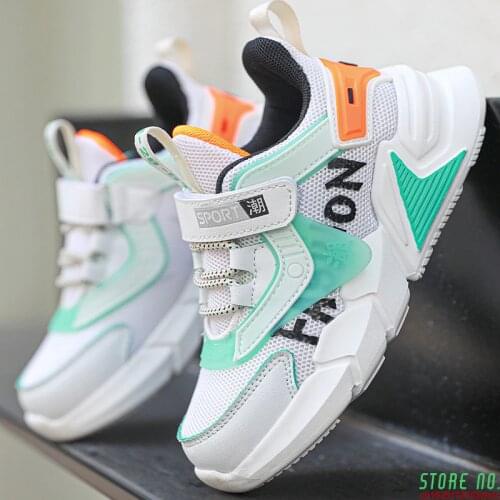 Hot Spring Boys Shoes Children Casual Mesh Sports Shoes Boy Outdoor Running Tennis Shoes Kdis Sneakers Zapatillas 5-15 Year Old