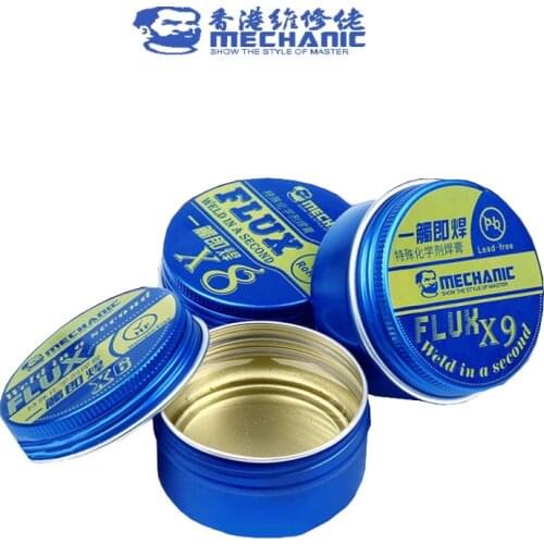 MECHANIC X6/X8/X9 Environmentally Friendly Lead-Free Halogen-Free Soldering Oil Rosin Flux Paste For Mobile Phone Repair