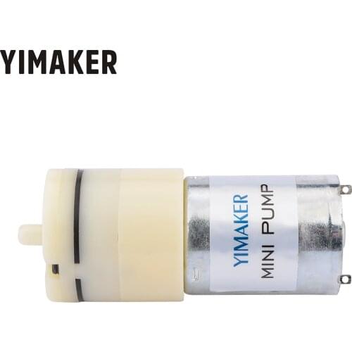 YIMAKER DC 3V 0.45A 370 Micro Air Pump Aquarium Pumpper Vacuum Pump Electric Pumps Mini Pump For pumping DIY Housland