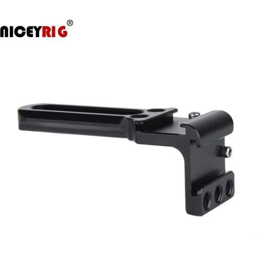 Niceyrig L bracket with Cold Shoe Nato Rail Extend Camera Accessories Mounting