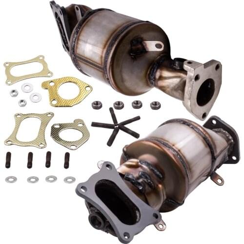 Front Left Right Exhaust Catalytic Converter For Acura MDX 3.7L 2010-2013 Driver/ Passenger Side