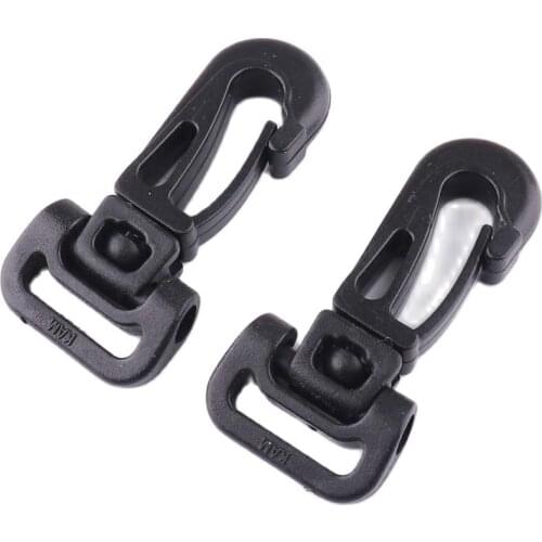 20 pcs 35*12mm Plastic Swivel Snap Hook For Weave Paracord Lanyard Buckles Backpack Straps Webbing Accessories DIY