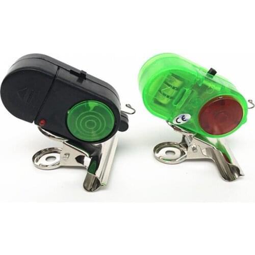 Fishing alarm high sensitivity acousto-optic luminous throwing rod fishing rod bell alarm fishing rod alarm lamp