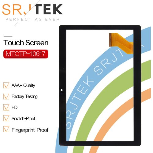SRJTEK New 10.1" Touch For MTCTP-10617 MGLCTP-10741-10617FPC MGLCTP-10927-10617FPC Tablet PC Screen Panel Digitizer Glass Sensor