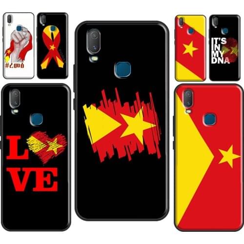 Tigray Flag Theme Cover For Vivo V20 SE Y11 2019 Y1S Y12 Y17 Y30 Y50 Y81 Y91C V11 Y20 i V17 Neo Phone Case