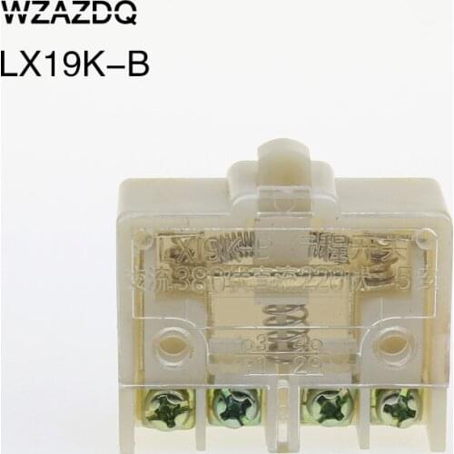 WZAZDQ stroke switch limit switch LX19K-B can be used for foot pedal switch