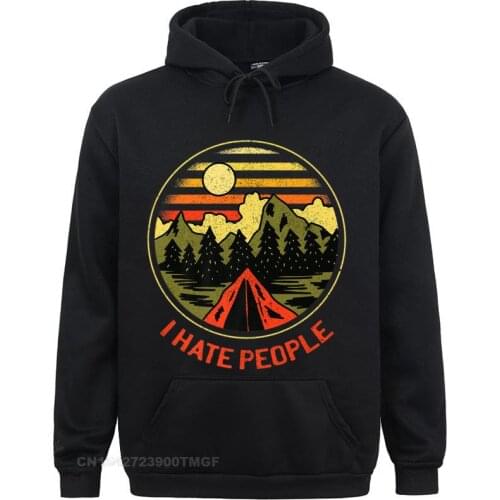 Funny Running Team Men I Hate People Graphic Tees Tops Premium New Hoodie Streetwear for Women Funny Hoodies Funny Clothes