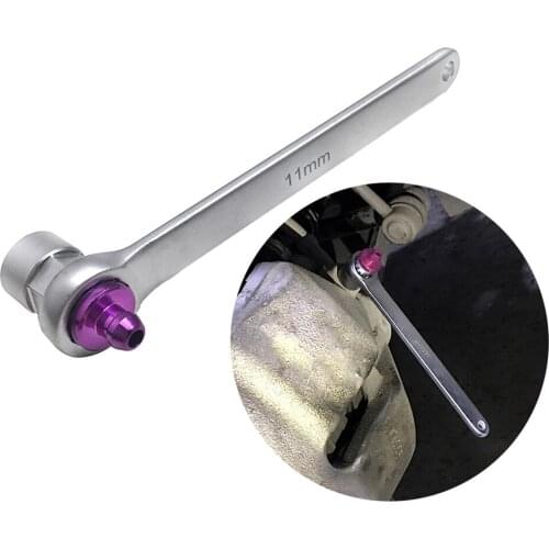 11mm Car Brake Fluid Bleeder Wrench Oil Drainer for Car Repair or Modification