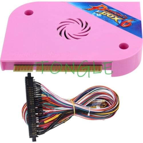 2020 Original Newest Pandora Box 6 1300 in 1 Jamma Arcade Machine Cabinet CRT CGA VGA HDMI Support FBA Mame PS1 Game 3d Tekken