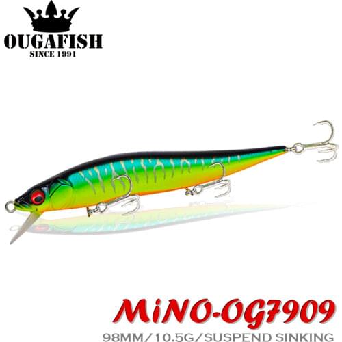 Fishing Accessories Lure Minnow Floating Weights 10.5g 98mm Suspend Water Jerkbait Isca Artificial Bait Peche Seabass Fish Lures