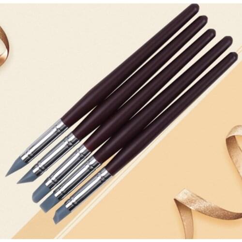 5pcs Clay Tools Pottery Sculpting Tools Poterie Carving sculpture Tool Sculp Craft Cake Oils Engraving Rubber Pens