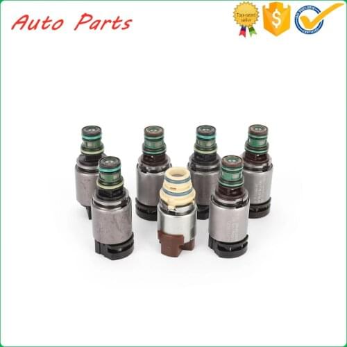 7Pcs Car Gearbox Transmission Solenoid Valve Kit AL39 7G276 AF 6R80 for Ford F150 Transmission System