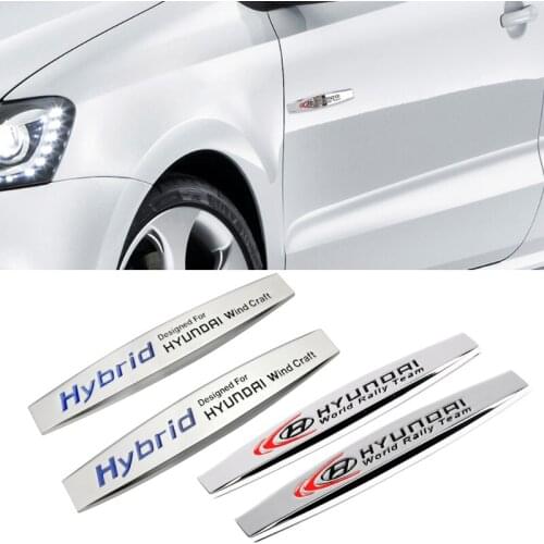 Car Sticker Styling Auto Rear Trunk Side Decal Decoration for Hyundai Emblem Tucson Sonata Verna Solaris IX35 I30 Elantra Accent