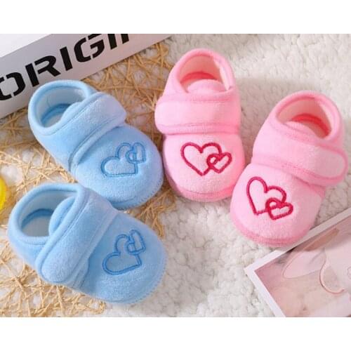 Baby Shoes Newborn Winter Girls Infant Shoes Prewalkers Crib Shoes Nonslip Baby Boys Heart By Heart SandQ Baby Sweet
