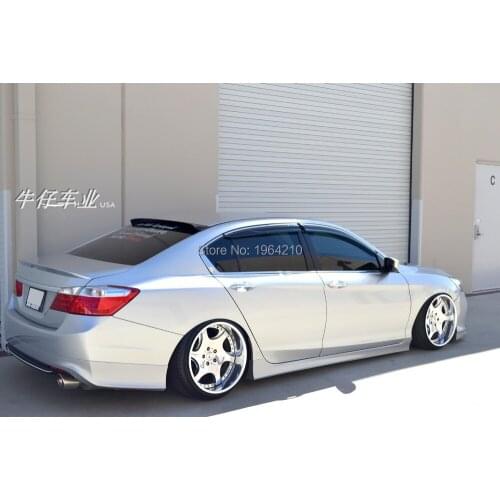 For Honda Accord Spoiler 2014-2017 ABS Plastic Material Rear Roof Spoiler Sun Visor Spoiler Wing