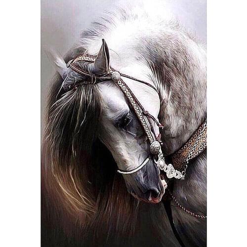 Diamond Painting Horse DIY Diamond Embroidery Animal Full Kits Handmade Gift Needlework Rhinestone Mosaic Picture