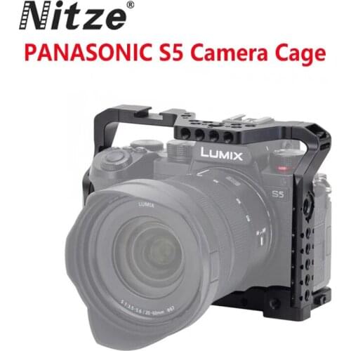NITZE CAMERA CAGE FOR PANASONIC LUMIX S5 - TP-LS5