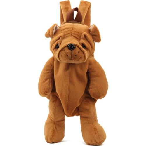 Kindergarten Plush Doll Toy Bag Children Puppy Boys Early Childhood a5370