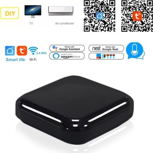 WiFi IR Control Smart Home Blaster Infrared Wireless Remote Control Via Smart Life Tuya APP Work With Alexa Google Home