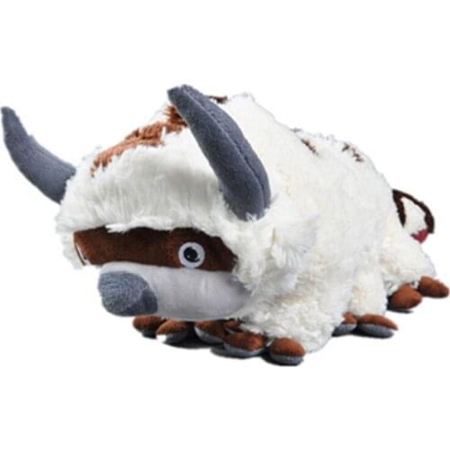 [ Funny ] 45CM Anime Kawaii Avatar Last Airbender Appa Plush Toy Soft Juguetes Stuffed Animal Brinquedos Doll Kids baby Toys