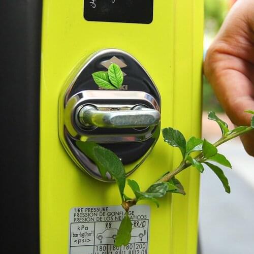 Car Door Lock Protection Cover Protective Shell Of Car Door Stopper For 19-20 New Jimny Car Accessories Exterior