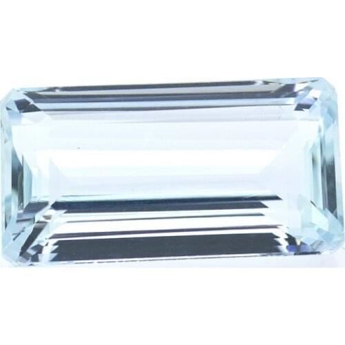13,64 ct. Aquamarine Emerald Cut