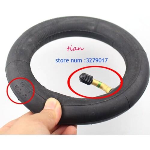 2pcs with a Bent Metal Valve Stem 7x2 tire inner tube 7 inch Electric Scooter Wheel Chair Truck Butyl inner tyre