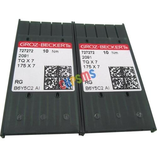 20PCS Groz-Beckert TQX7,175X7 Industrial Button Sewing Needles FOR JUKI MB-372, MB-373 Brother CB3-B916,B917 Singer 175 Class