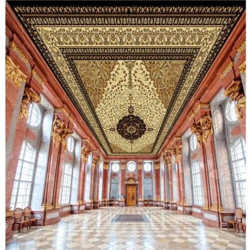 3d ceiling murals wallpaper European-style marble ceiling sky ceiling wallpaper Home Decoration